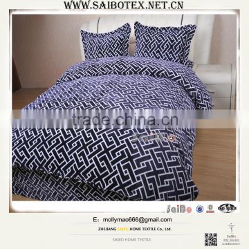 soft warm customized printed 4 pieces bed sheet set blanket                        
                                                Quality Choice