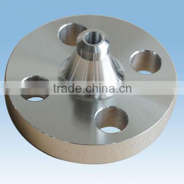 Stainless Steel Pipe Fitting WN Belt Neck Butt Welding Flange