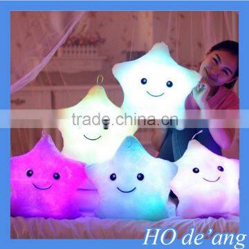 Hogift Manufacturer christmas pillow/led light pillow/gift musical pillow