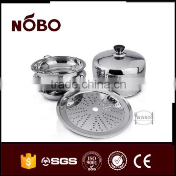 multifunction stainless steel industrial steam cooking pot