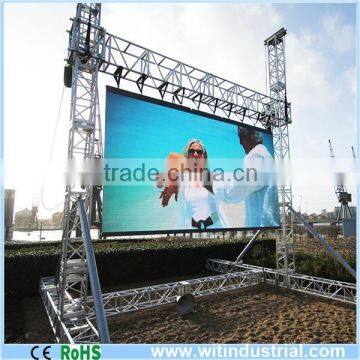 Outdoor aluminum truss Led screen support