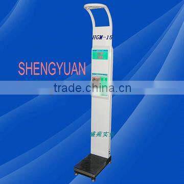 Ultrasonic height and weight machine