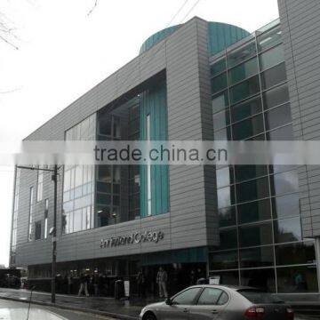 Exterior PVDF coating ACP aluminium composite panel curtain wall