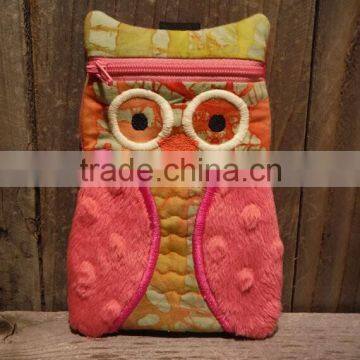 owl zipper pouch