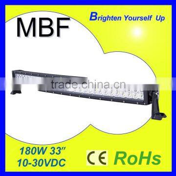 180W Off road Curved Led Light Bar Curved Led Light Bar