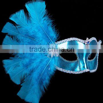 Carnival Masks Paty Masks Half Feather Mask