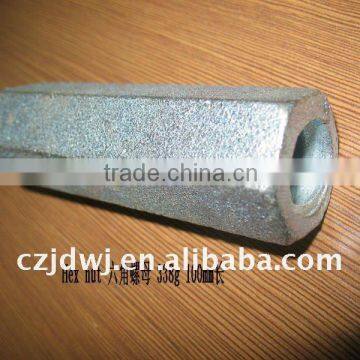 casting hex nut