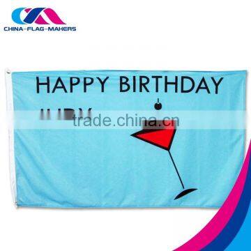 Custom Design Diy Festival Fabric Promotion Flag Banner photo-6