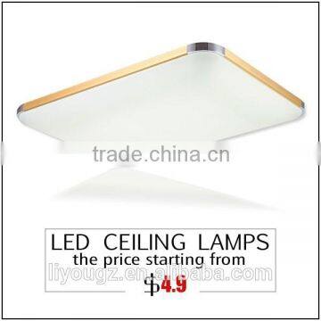 2015 Top Classic Rectangle Contemporary Apple5 LED Ceiling Light Series Products 10-72W photo-2