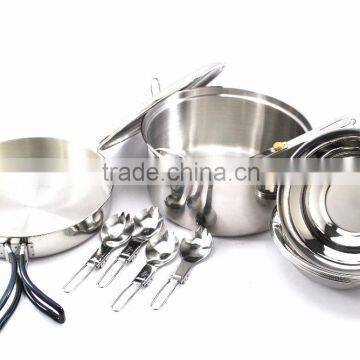 Stainless Steel 4 Person Cook Set photo-2