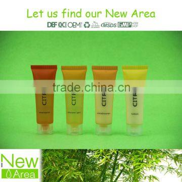 2 color printing tube pack hotel cosmetic liquids shampoo conditioner bath gel body lotion