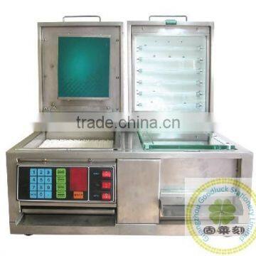 Good performance polymer stamp making machine