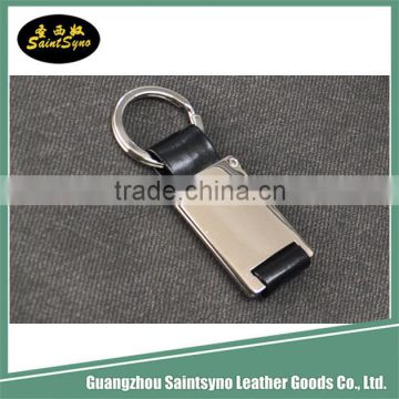 Stainless steel decorative letter key chain customized