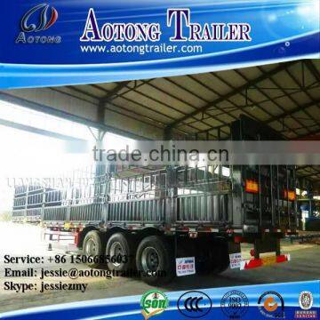 2015 new product! high strength body 2/3/4 axles fence semi trailer for sale