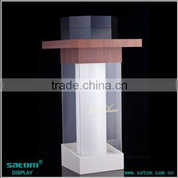 Manufacture Good Quality Fashionable Patterns And Elegant Shape Shop Shelf Display Cosmetic