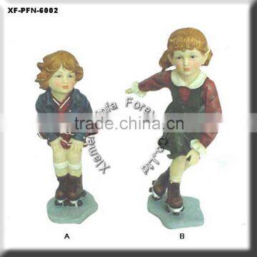 best selling products resin skating girl figurine