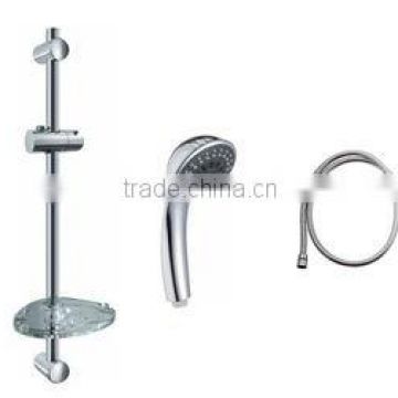 ABS chromed hand shower and head shower set