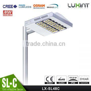 Modular Design, Lens Kit for Different Beam Angle, 100-140lm/W, Meanwell Driver, CE Rohs Approved 100W LED Street Light