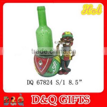 Decoration rasta with bottle holder