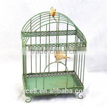 Shabby Chic Metal Birdcage for Wedding Decoration photo-2
