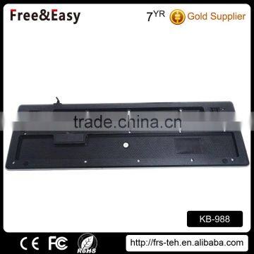 Hot Selling Wholesale Colorful LED Illuminate Ergonomic Wired Keyboard Supplier's Choice photo-5