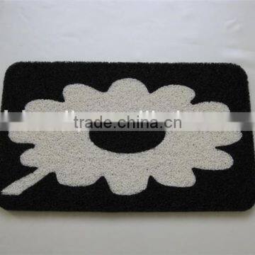 New develop pvc material with flowel pattern cat mat