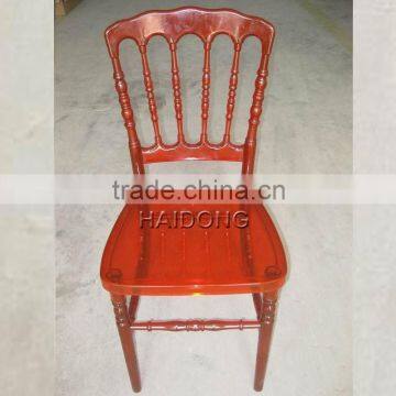 Red Crystal Napoleon Wedding Chairs