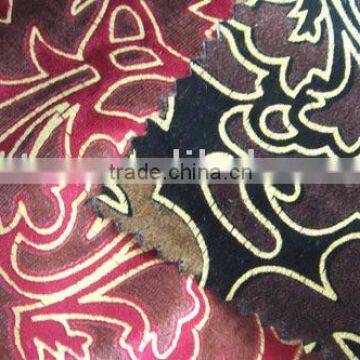 Embossed cutting motif Short Hair fabric