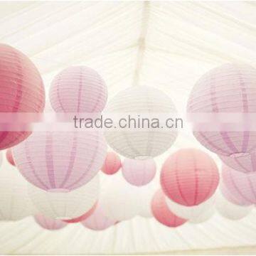 2016 Hot sale Chinese Cheap Round Paper Lanterns Wholesale For Party Decoration Wedding