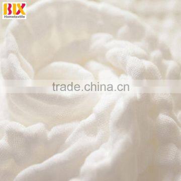 Hebei Textile Cotton Waffle Texture Elastic Gauze Blanket photo-3