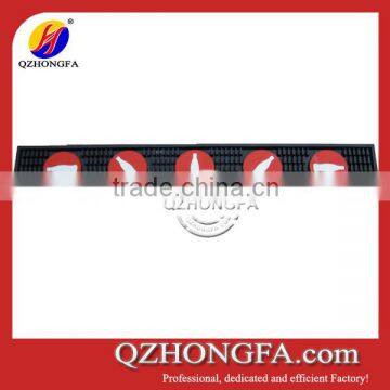 pvc drink rail mat