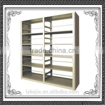 High Quality Library Metal Bookshelf/library bookshelf bookcase bookrack/School Steel Library Book Shelf