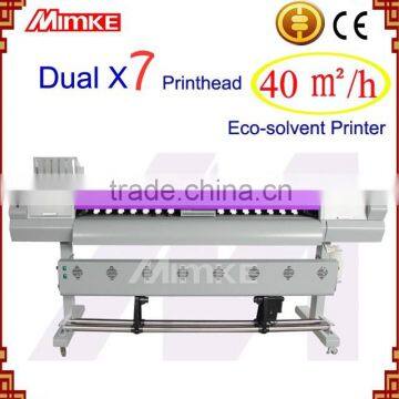 Solvent Printer Large Format Eco Solvent Printer with DX7 print head 1.6m/1.8m/3.2m