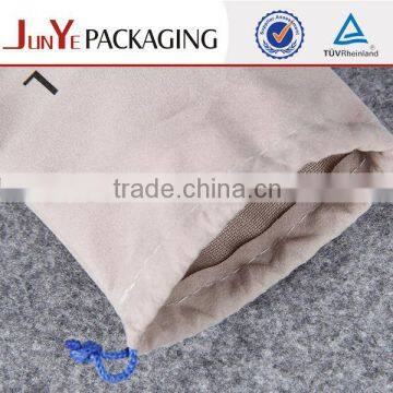White Pretty Small Drawstring Bags for Jewelry photo-4