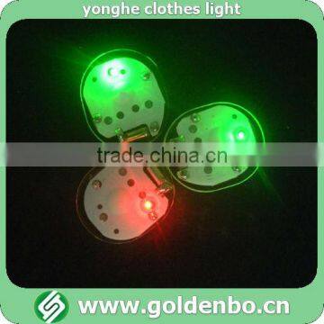 Colourful led flashing light for clothes