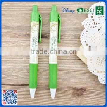 2016 wholesale school fashion plastic point pen for school kids