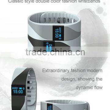 2016 Hot Sell Heart Rate Smart Wrist Support Android 4.4 Above and Other IOS7.1 or Above Iphone