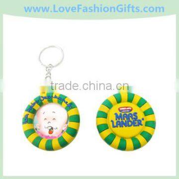 Soft Pvc Life-Buoy Keyring,Swim Ring Key chain