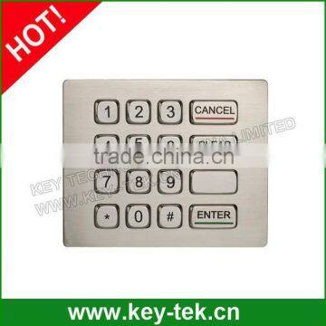16 Keys IP65 Dynamic Compact Format Keypad