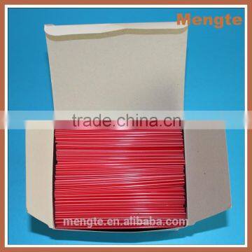 Chinese box striped plastic stick, hot drink plastic stick