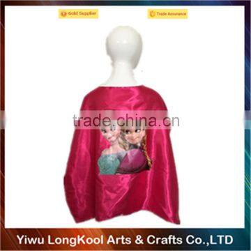 High quality carnival popular children cape dresses princess cosplay cape