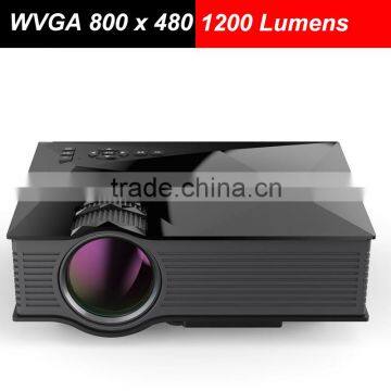Most Popular Home Use 1200lum LED 800*480 UNi-link UC46 Wifi Projector