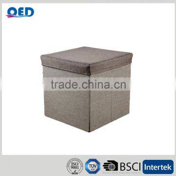 Foldable Storage Ottoman Seat With Lid photo-3