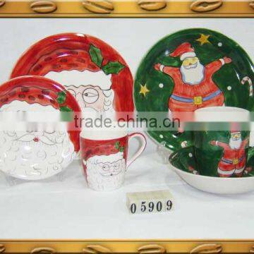 microwave colorful breakfast set