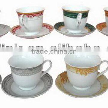 Design most popular ceramic stackable tea cup