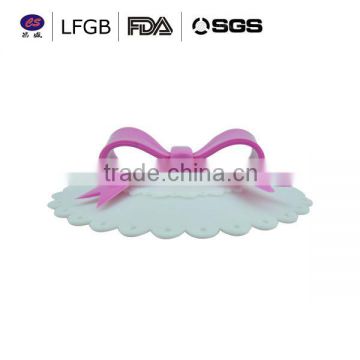 Dongguan particular style silicone cup cover,silicone lid cover,utility silicone tea cup lids