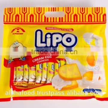 LIPO best cookies with crispy texture - LIPO 300g per bag