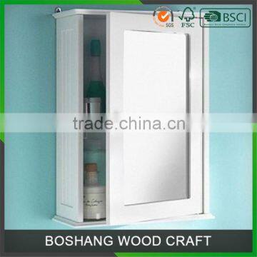 Solid Wood Bathroom Wall Cabinet