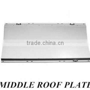 Aluminium center ceiling for high speed rail train & metro light rail with DIN standard
