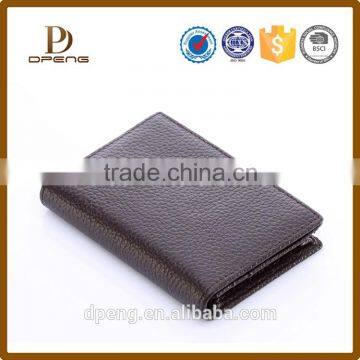 custom factory from Shenzhen personalized leather business card holder